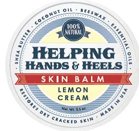 Natural Moisturizing SKIN BALM 2.5 oz. Lemon Cream