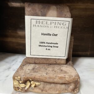 Vanilla Oat Handmade Moisturizing Bath Soap