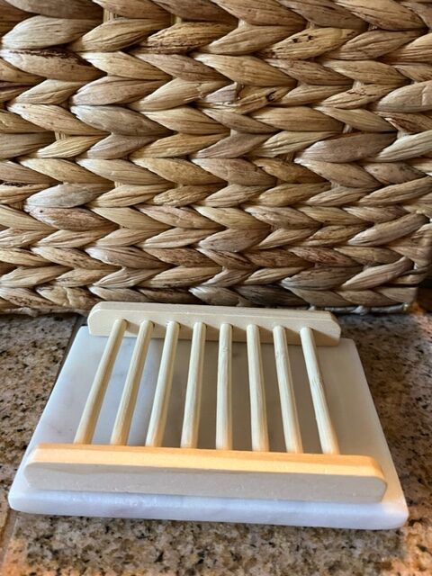 Wooden Soap Rack Natural Color - HELPING HANDS AND HEELS